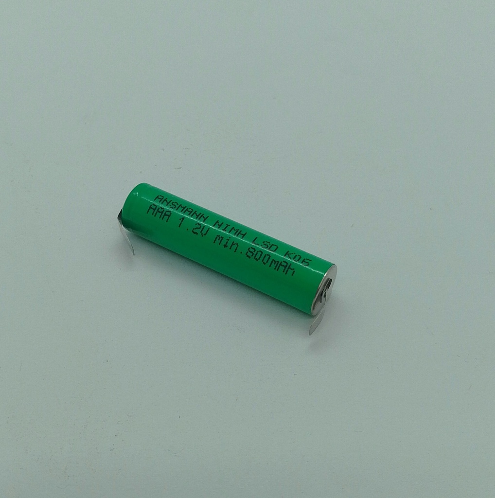 Batterie Ni-MH - LSD K06  AAA 1.2V - 800mAh - 10x42mm - Ansmann / Universel