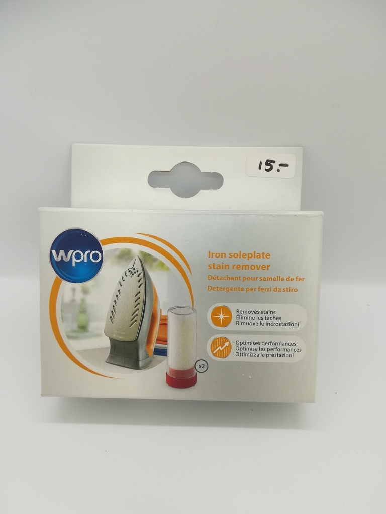 Nettoyant semelle fer à repasser (1x) - Wpro