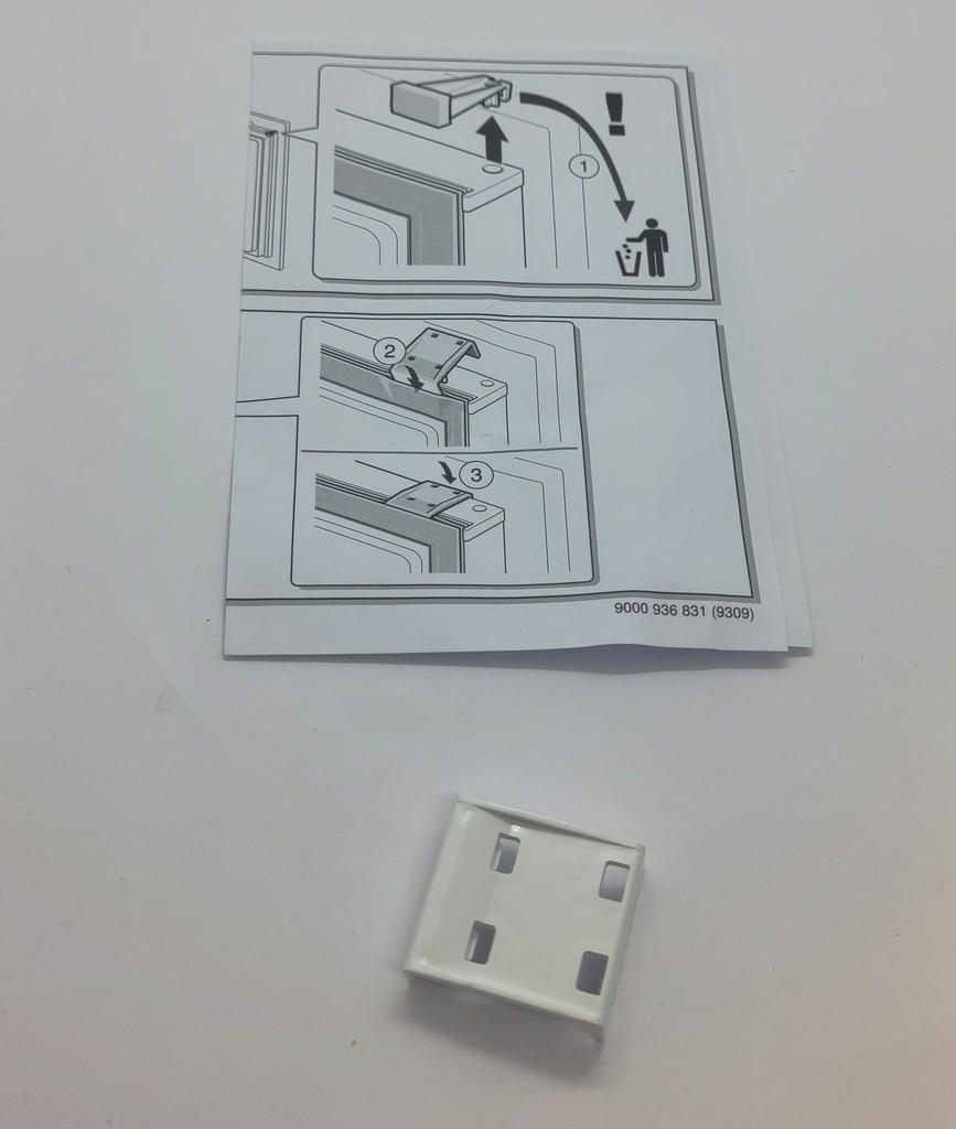 Entretoise ouverture porte facile frigo Bosch / Siemens 00754782