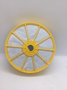 Filtre (sortie) DC07 - 133x30mm - aspirateur traineau - Dyson