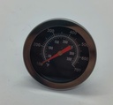 Thermomètre a fixer avec sonde - Inox - de 50°C à 350°C - Universel