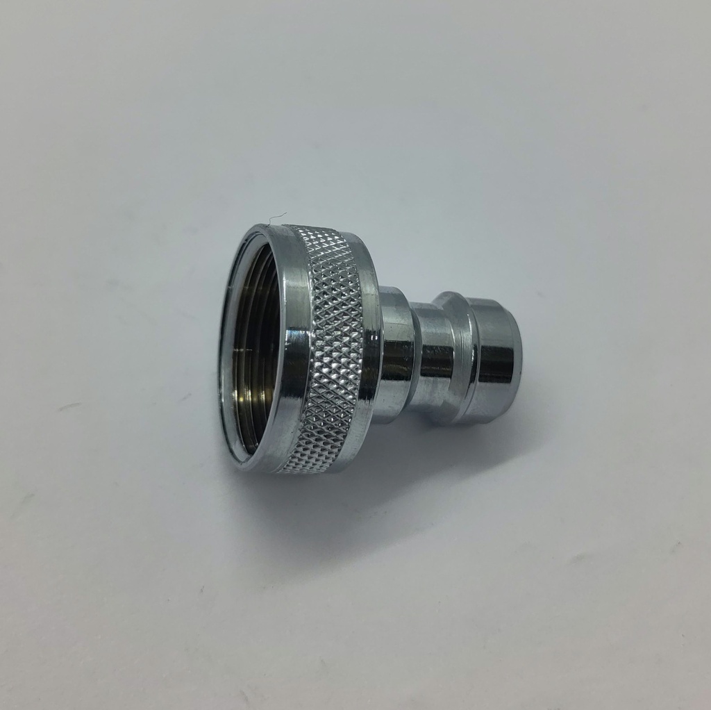 Raccord laiton chromé rapide femelle 3/4"
