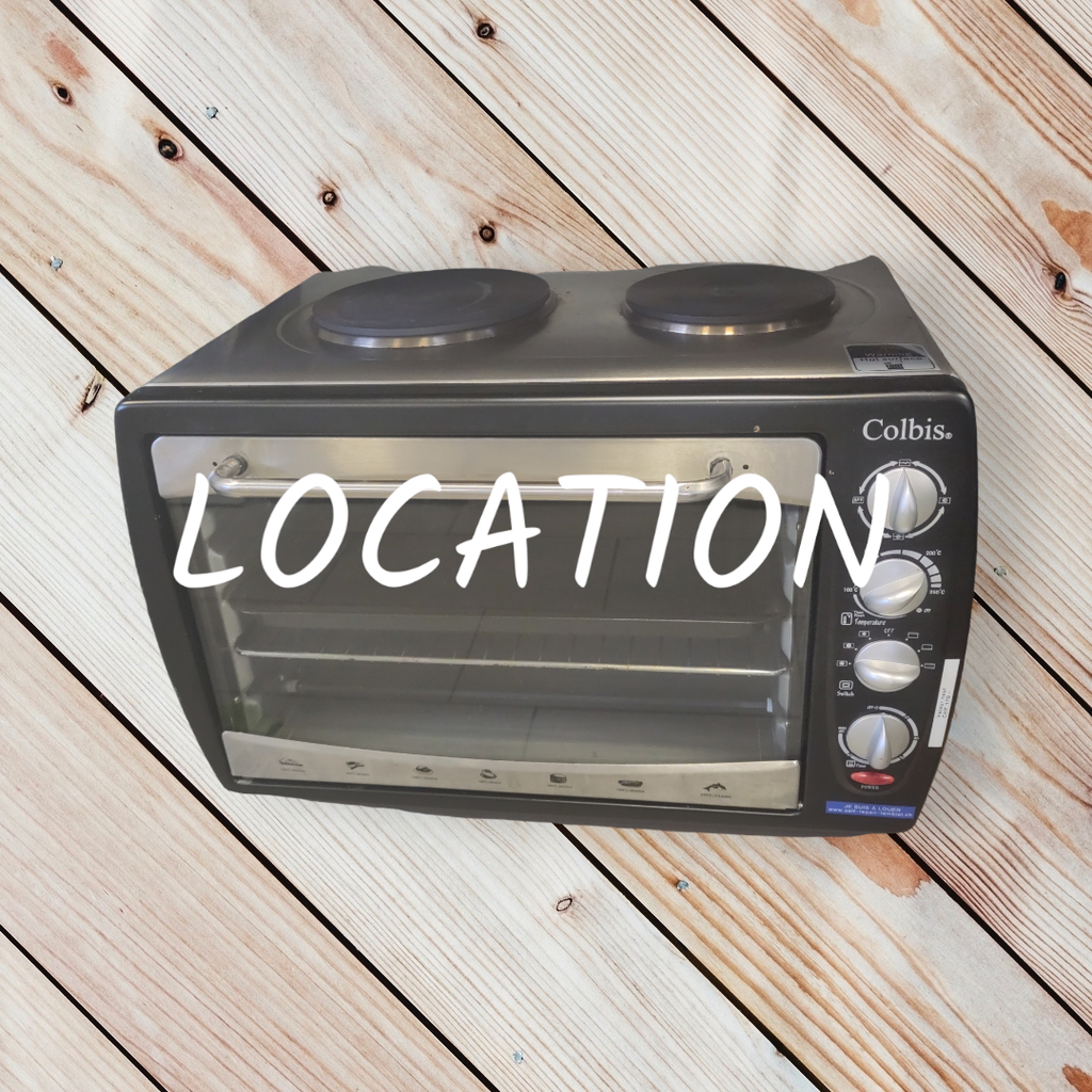 Four compact 230V avec 2 plaques en fonte - LOCATION