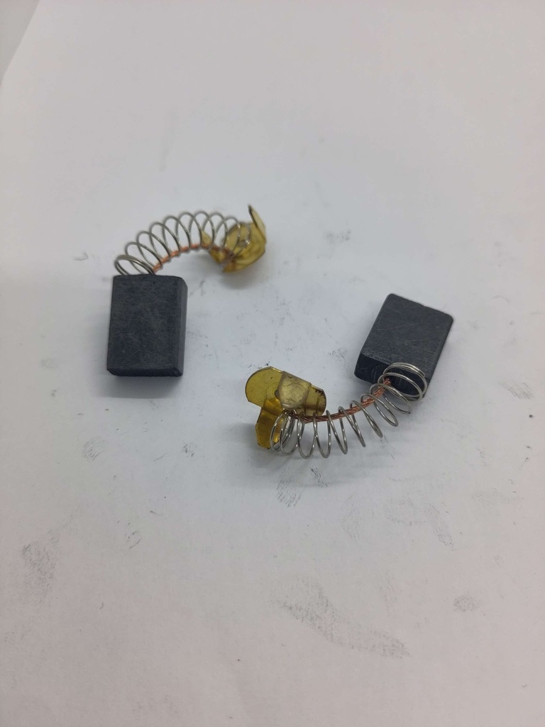 Kit 2 charbons moteur 6x13x18mm  - Universel