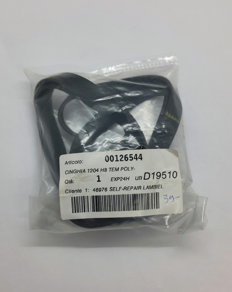 Courroie Poly V (rainure) 1204 H8 x 12.5mm - Universel