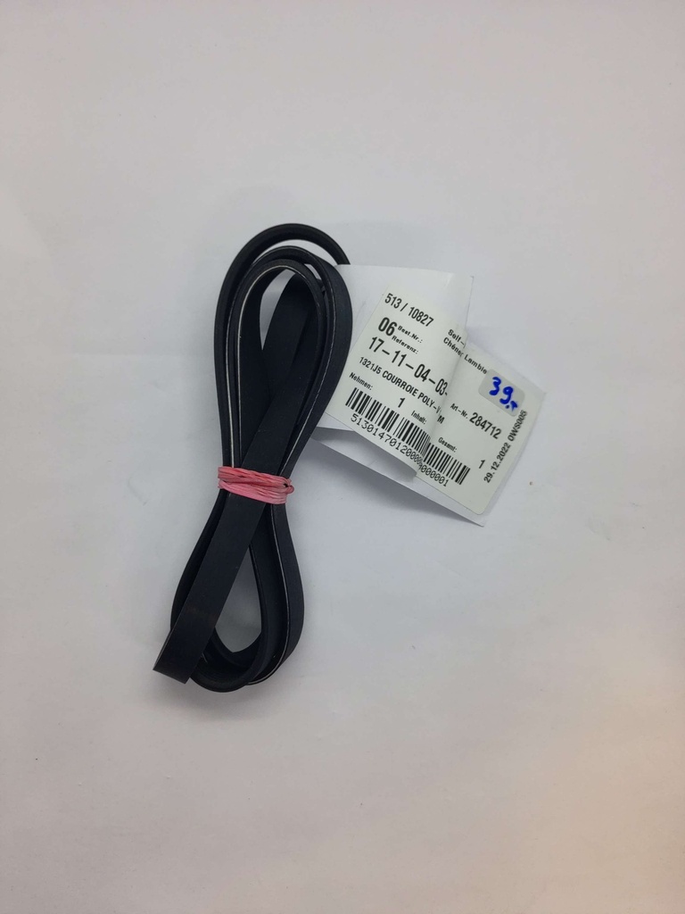 Courroie Poly V (rainure) 1321 J5 x 11.3mm - Universel