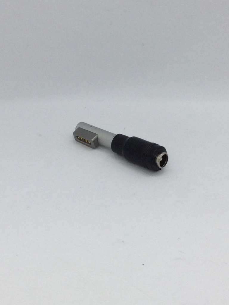 Adaptateur mâle/femelle (5 broches / 5.5x2.1) - coudé - Apple