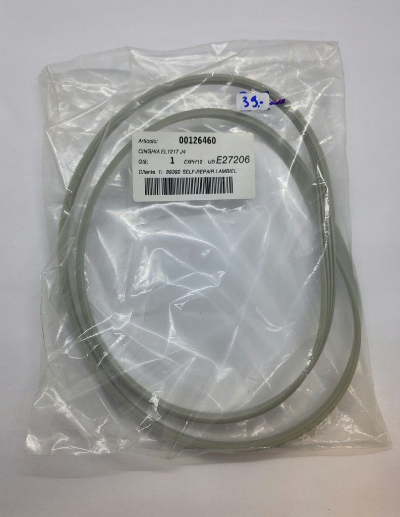 Courroie Poly V (rainure) 1217 J4 x 9.5mm - Universel