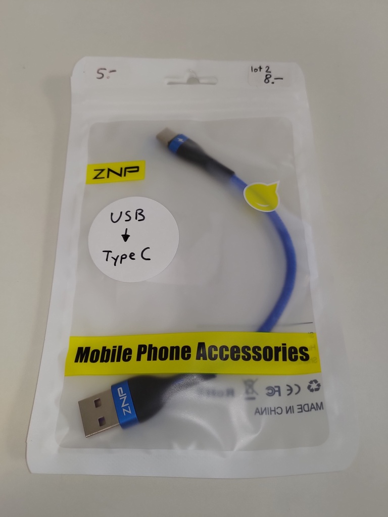 Câble USB/Type C