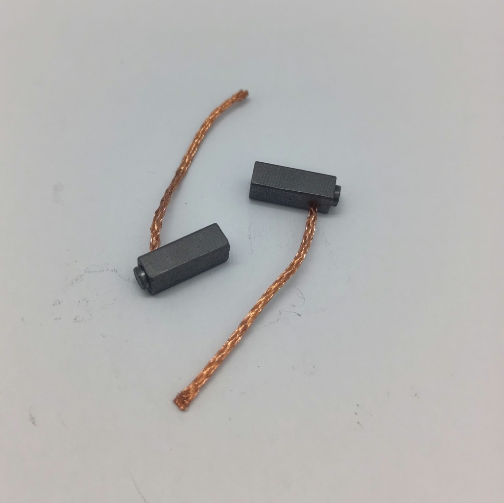 Kit 2 charbons moteur 4.85x5.85x15mm  - Universel