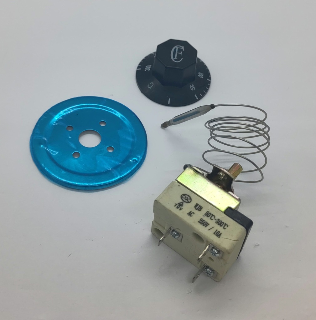 Thermostat WJB 50°C à 300°C - 250V 16A - Four / Friteuse / Cuisson - Universel