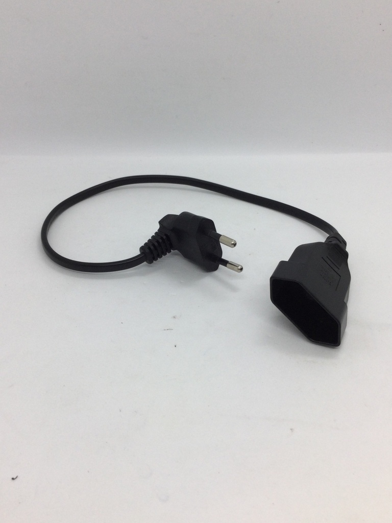 Câble rallonge fiche Suisse T11 coudé