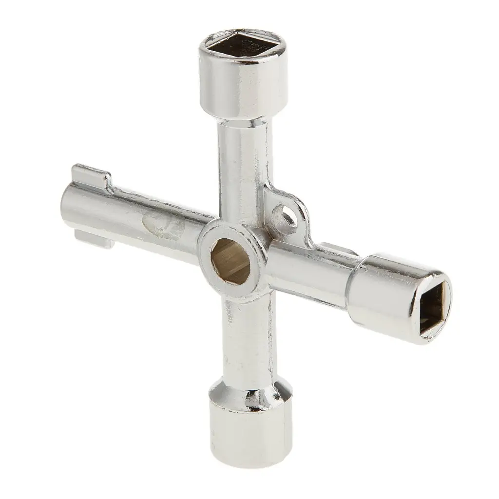 Clé en croix multiple - 6en1 - Universel