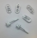 Support tuyau vidange lave-linge Bosch / Siemens 00617675