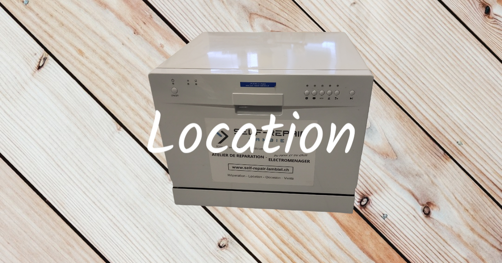 LOCATION Lave vaisselle indépendant compact