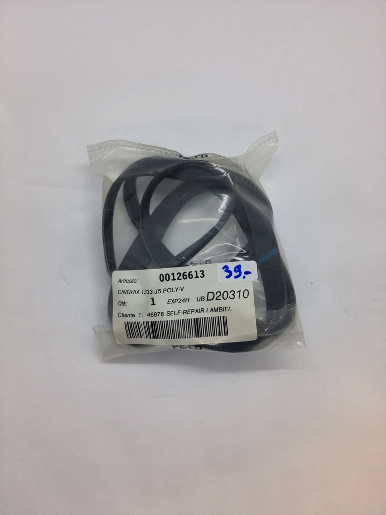 Courroie Poly V (rainure) 1333 J5 x 11.7mm - Universel