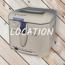 LOCATION Friteuse domestique avec couvercle et filtre
