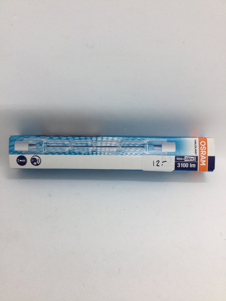 Ampoule halogène R7s 160W (=200W) - 230V - 114.2mm - Osram