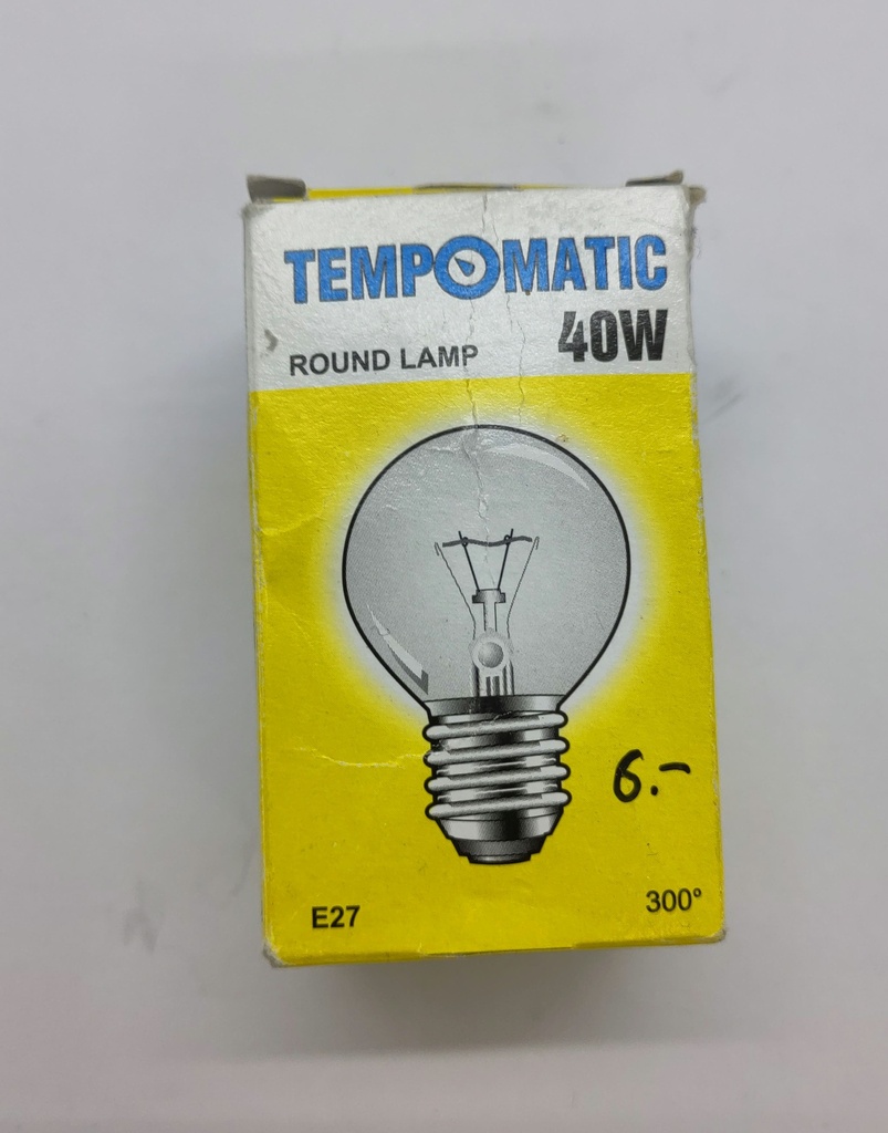 Ampoule halogène - E27 - 40W - 220V - 300 degrés - Universel