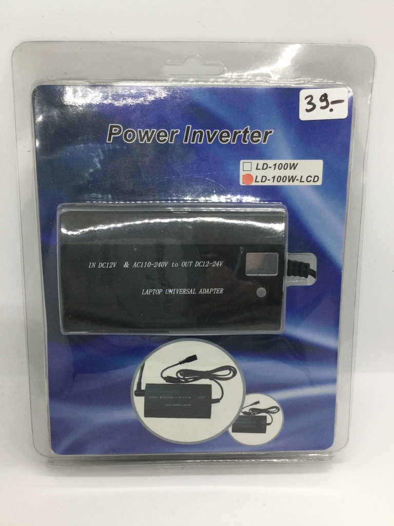 Chargeur 12V à 24V + kit embout - 100W-LCD - Universel