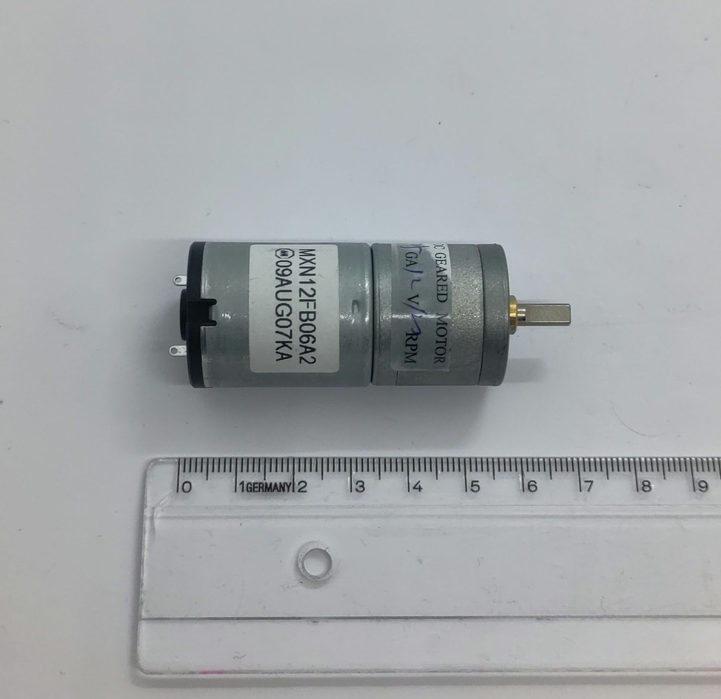 Moteurs DC 12 V avec réducteur de vitesse (120 tr/min) - MXN12FB06A2 - Universel