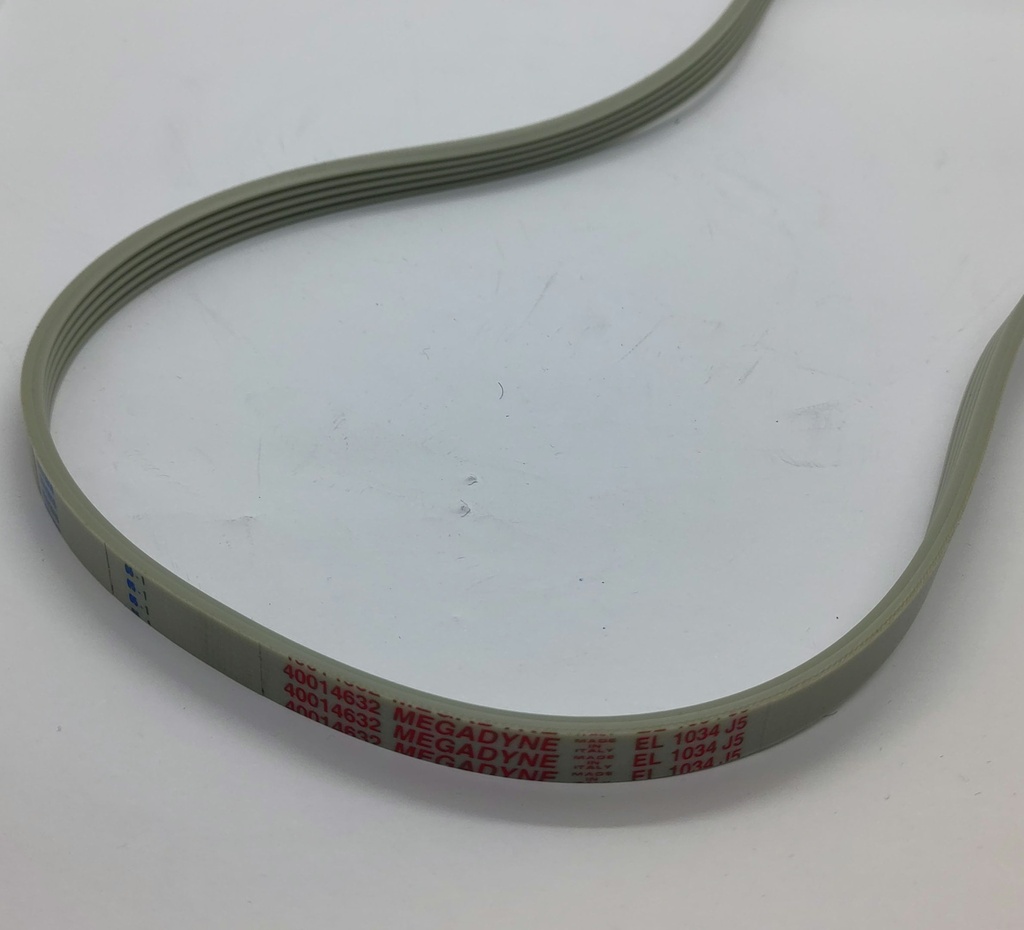 Courroie 1034 J5 x 11.7mm poly V (rainure)
