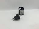 Adaptateur fixe CH vers Euro - Universel - Phase/Neutre