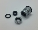Raccord rapide - femelle 3/4" avec adaptateur 3/8-1/2" - Universel