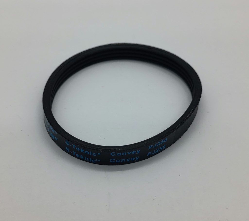 Courroie Poly V (rainure) 250 PJ4 - ø81mm x 256mm x 9.5mm - Universel