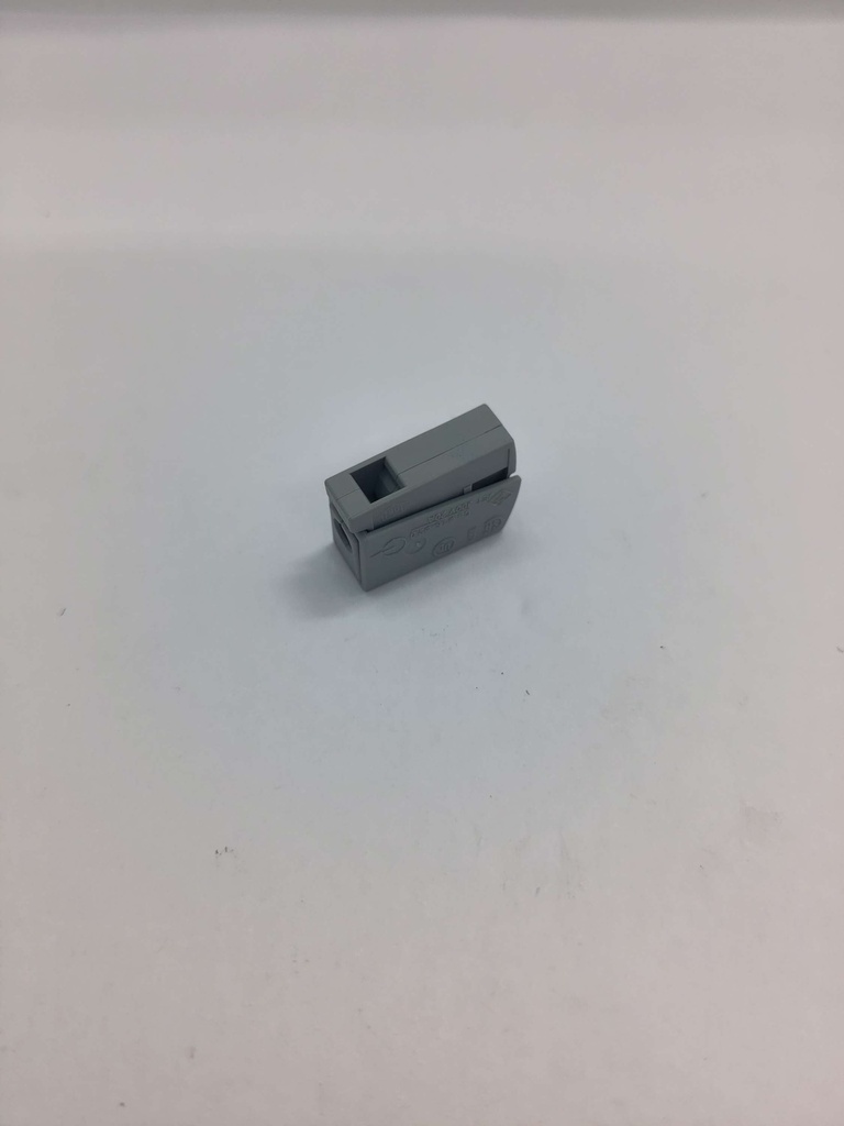 Connexion borne Wago 1 voie - 1 à 2.5mm² - 224-101 - Universel