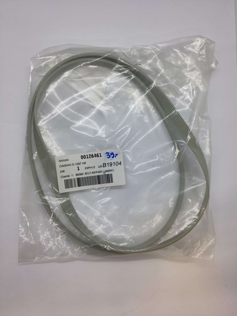 Courroie Poly V (rainure) 1287 H8 x 12.5mm - Universel