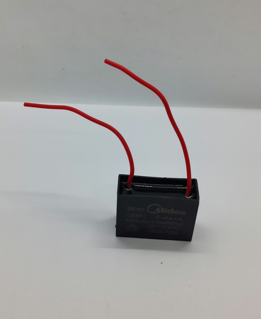 Condensateur CBB61 - 6uF - 450Vac - Universel