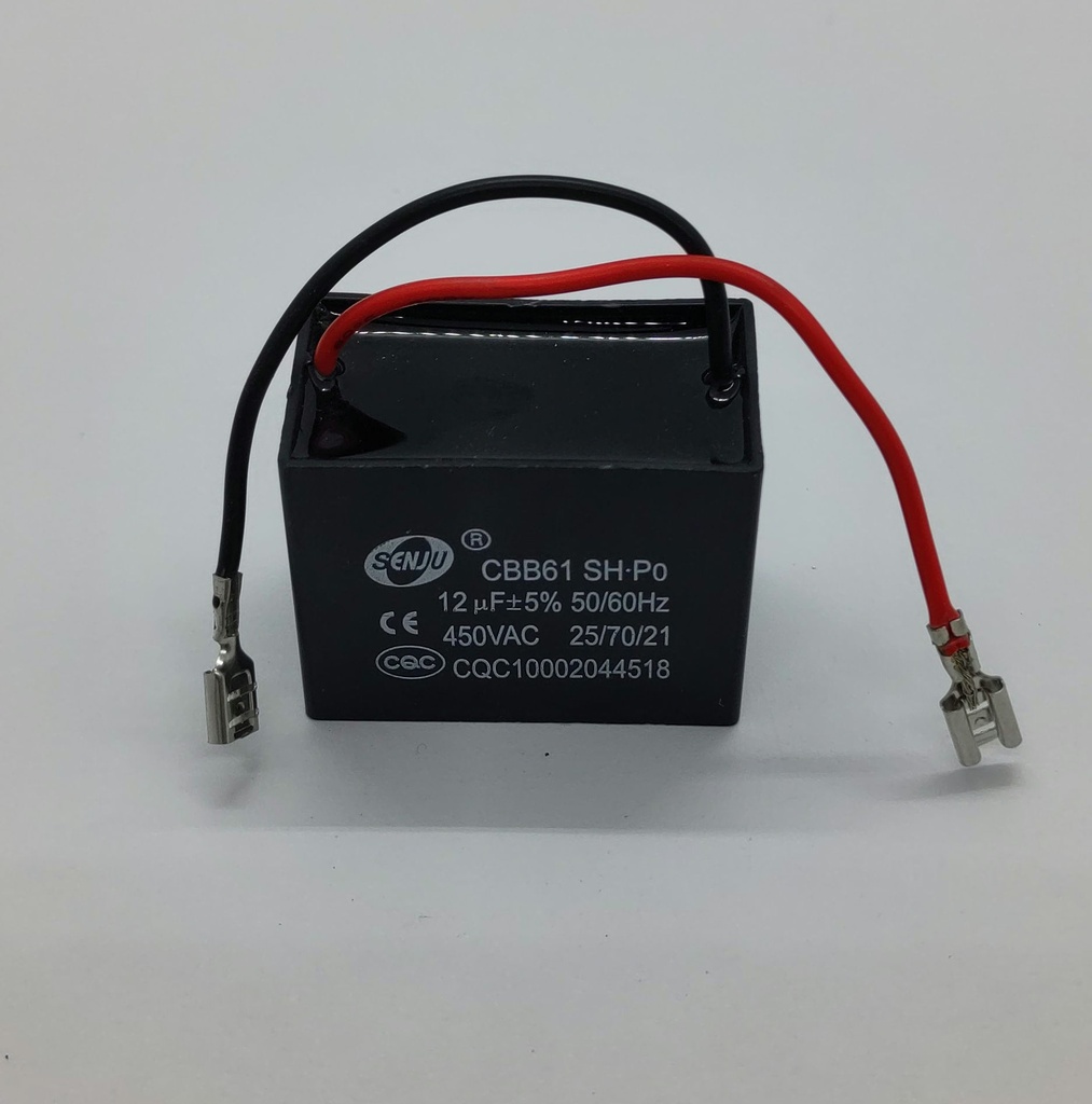 Condensateur CBB61 - 12uF - 450Vac - Universel