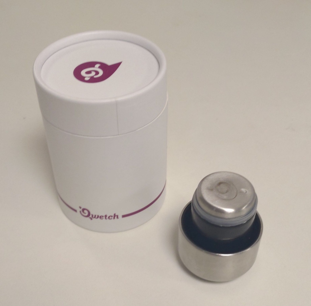Bouchon gourde isotherme Qwetch inox 260/500ml
