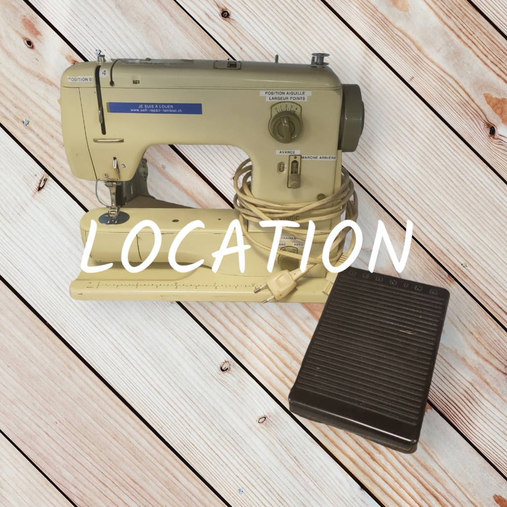 LOCATION Machine à coudre Bernina