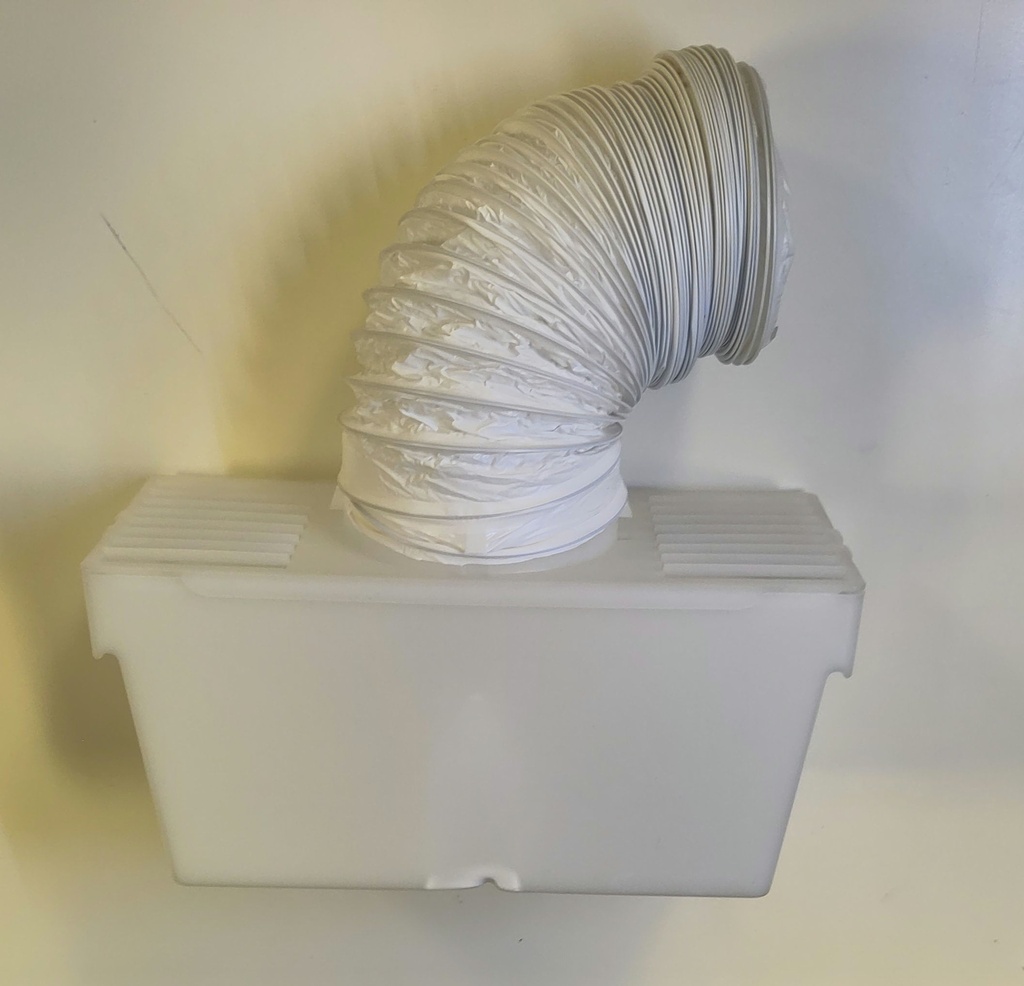 Système Récupérateur d'humidité + gaine PVC ø10cm x 1m  