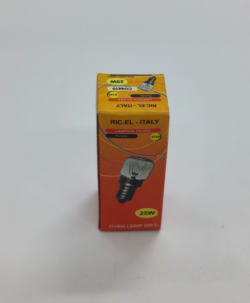 Ampoule halogène - E14 - 25W - 220V - 300 degrés - Universel