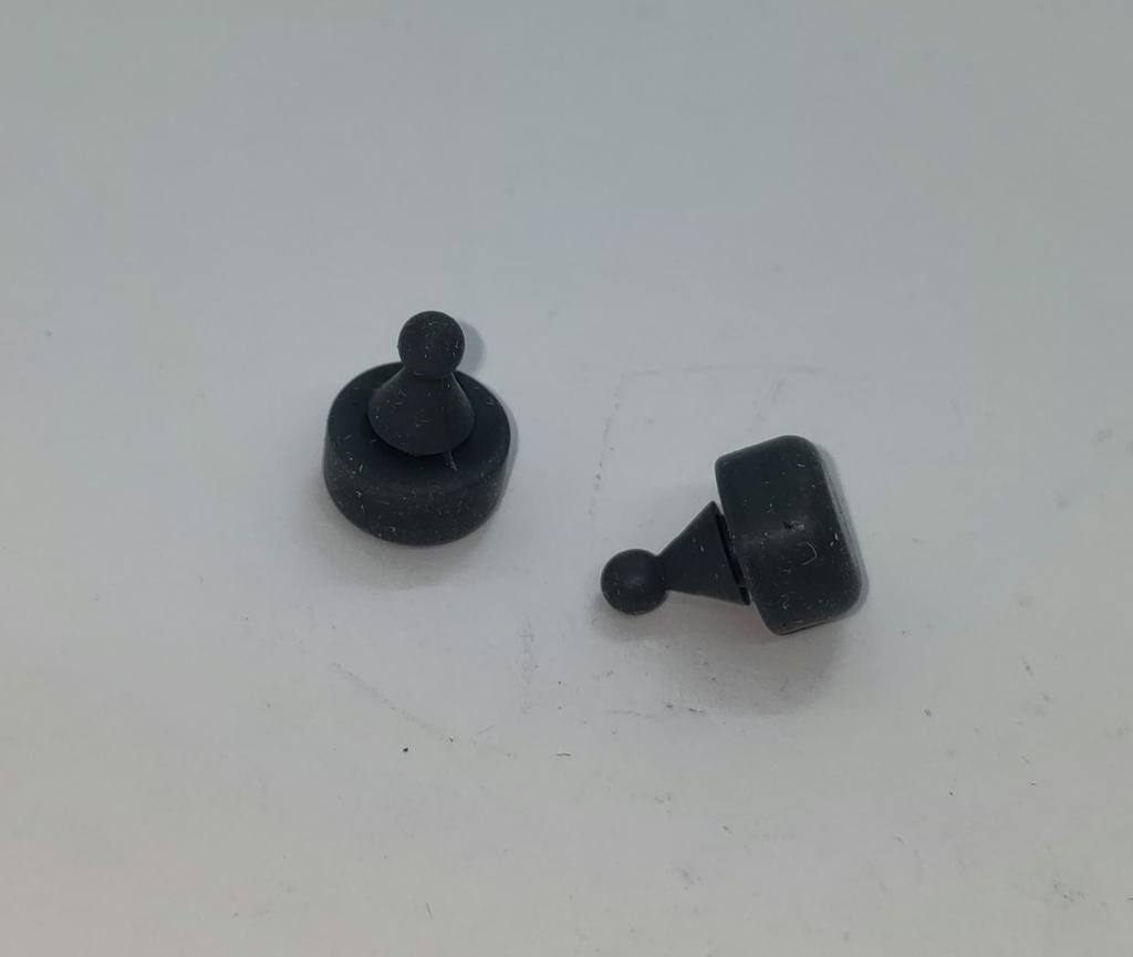 Tampon amortis fermeture porte four Bosch / Siemens 00427919