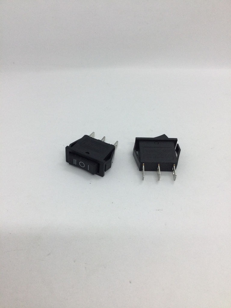 Interrupteur on/off - 2 vitesses - (30x13mm) 3 pins - 15A (max.) - 250V - KCD3