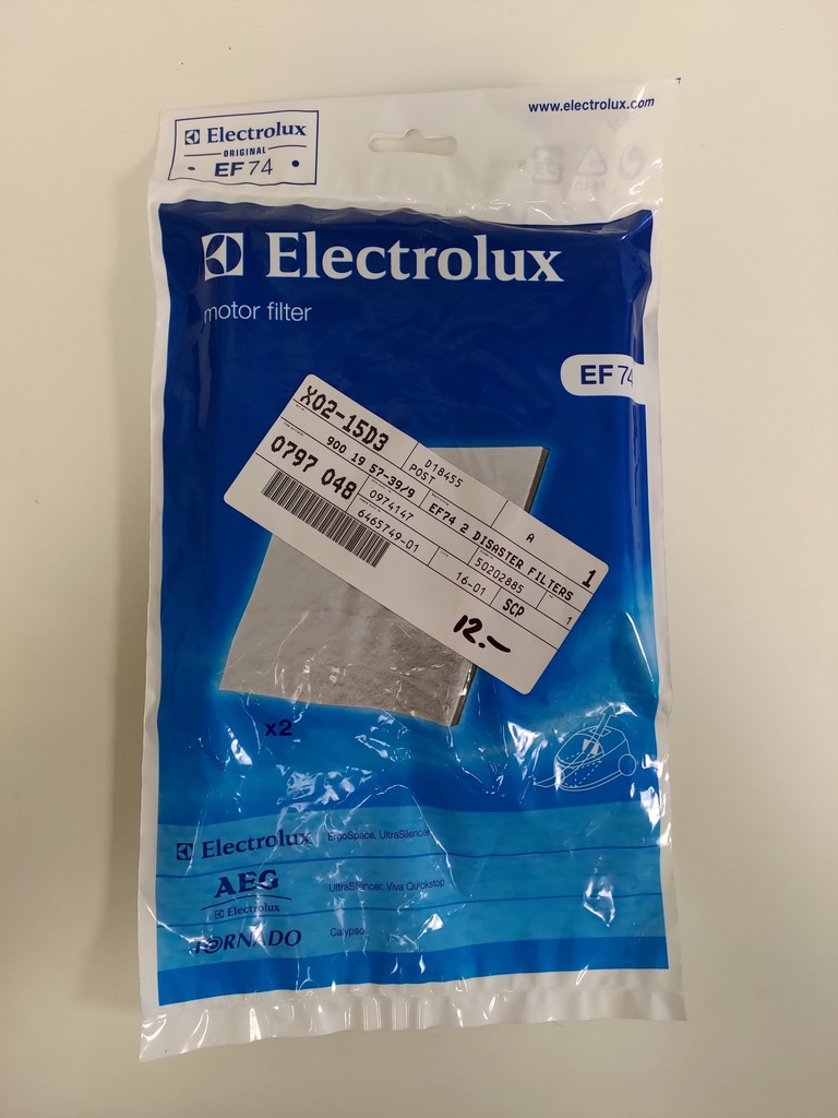 Filtre aspirateur Electrolux 9001957399 - EF74