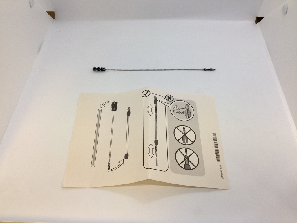 Brosse de nettoyage tuyau à lait - 00575393 - machine à café - Bosch / Siemens