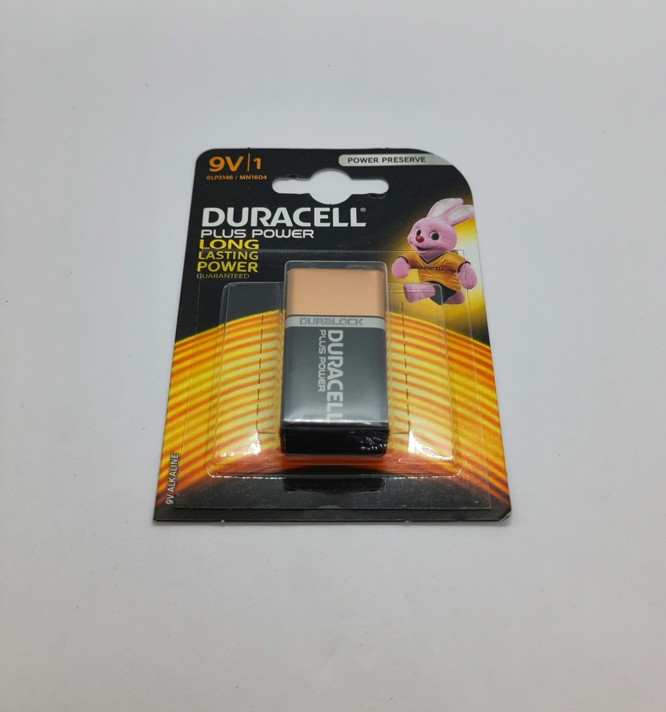 [#X200870] Pile Duracell 9V 6LP3146 MN1604