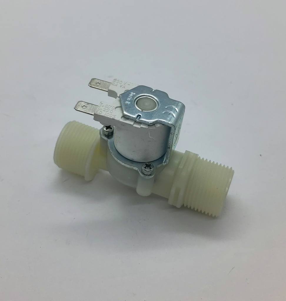 Electrovanne 1 voie - 3/4" -  3/4" - 180° -  230V - Universel