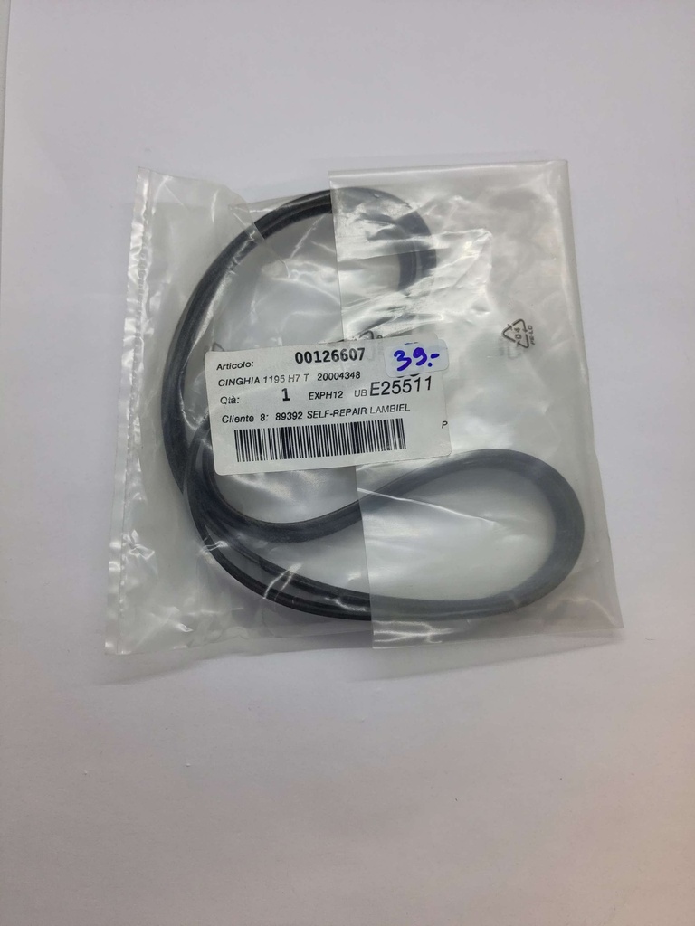 Courroie Poly V (rainure) 1195 H7 x 11.2mm - Universel