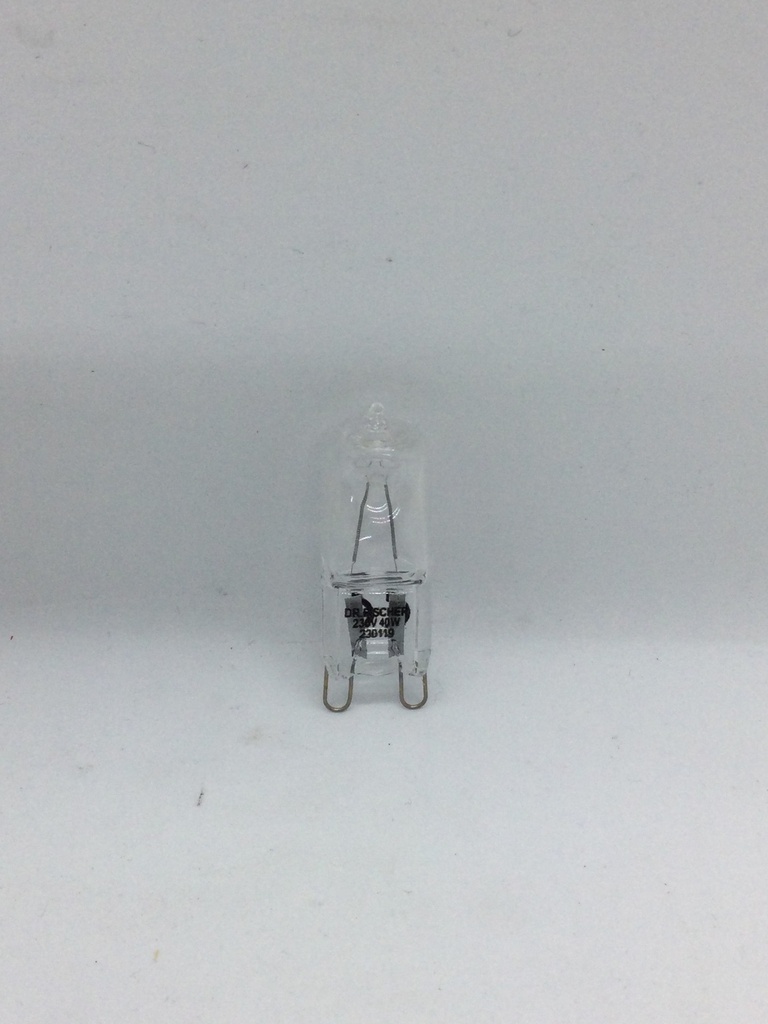Ampoule halogène G9 40W 230119