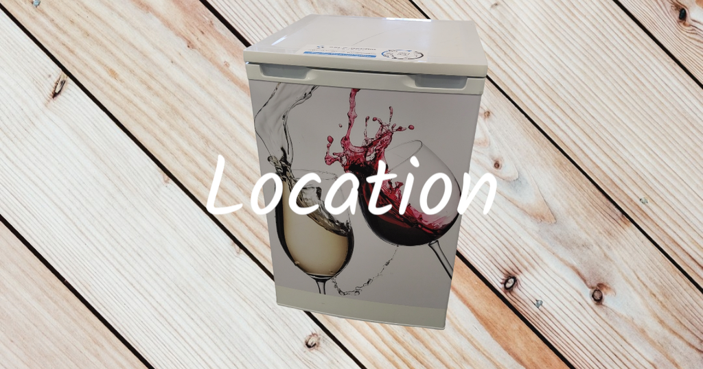Réfrigérateur avec petit congélateur 60cm (largeur) x 85cm (hauteur) - LOCATION