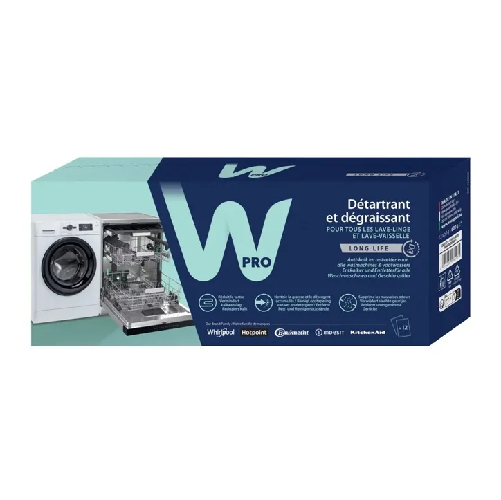 Détartrant Dégraissant lave-vaisselle Wpro