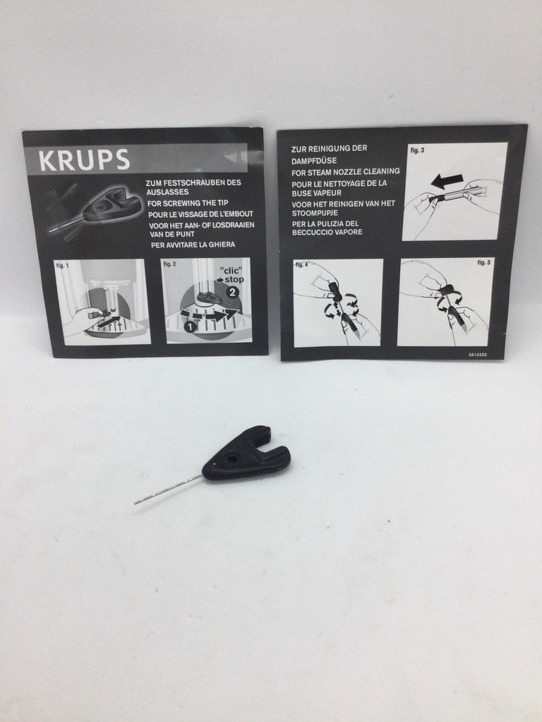 Epingle buse vapeur machine à café Krups MS-5A10351