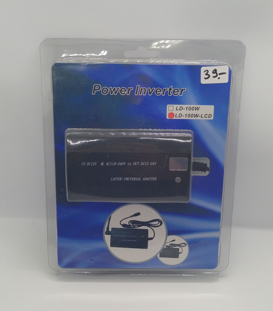 Transformateur universel 100W - IN DC12V & AC 240V à DC12-24V