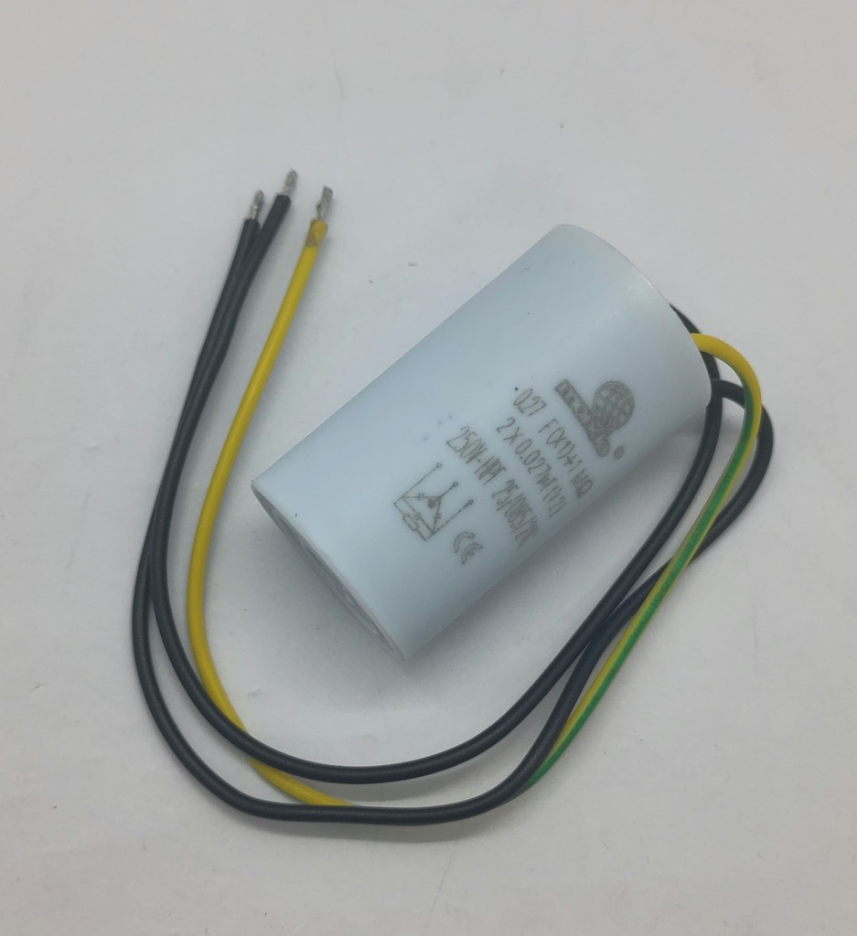 Filtre antiparasite 0.27uF(X1) + 2x0.027uF (Y2) 250V